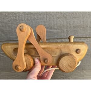 Michaund Toys Wooden Grasshopper Handmade In Canada